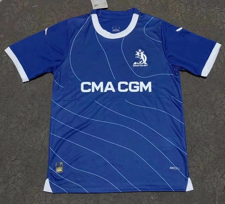 Olympique de Marseille 2024-25 Third Jersey Royal Blue