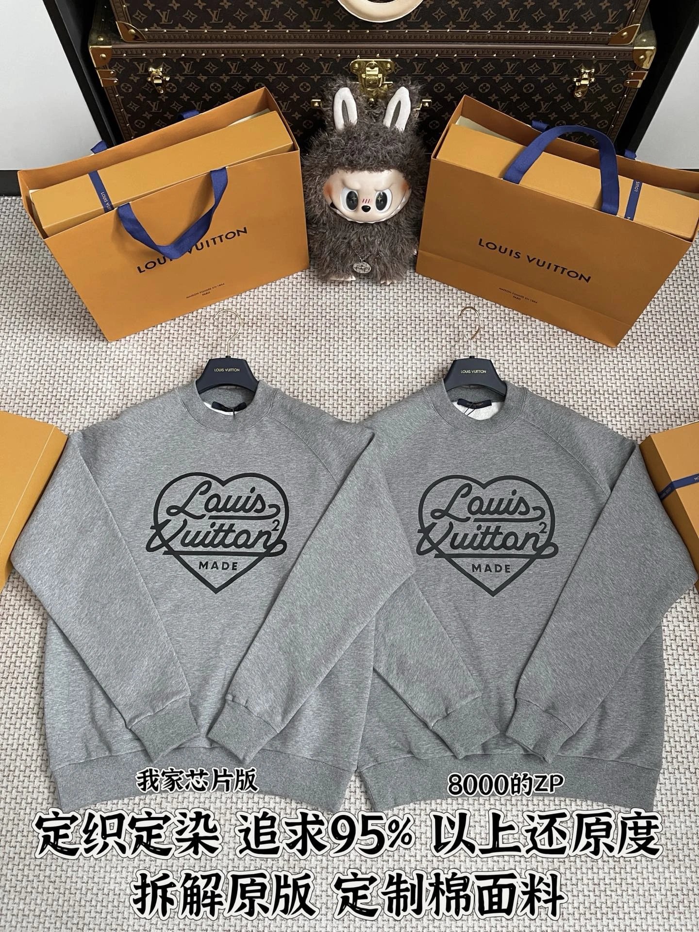 Louis Vuitton Crew Neck Hoodie