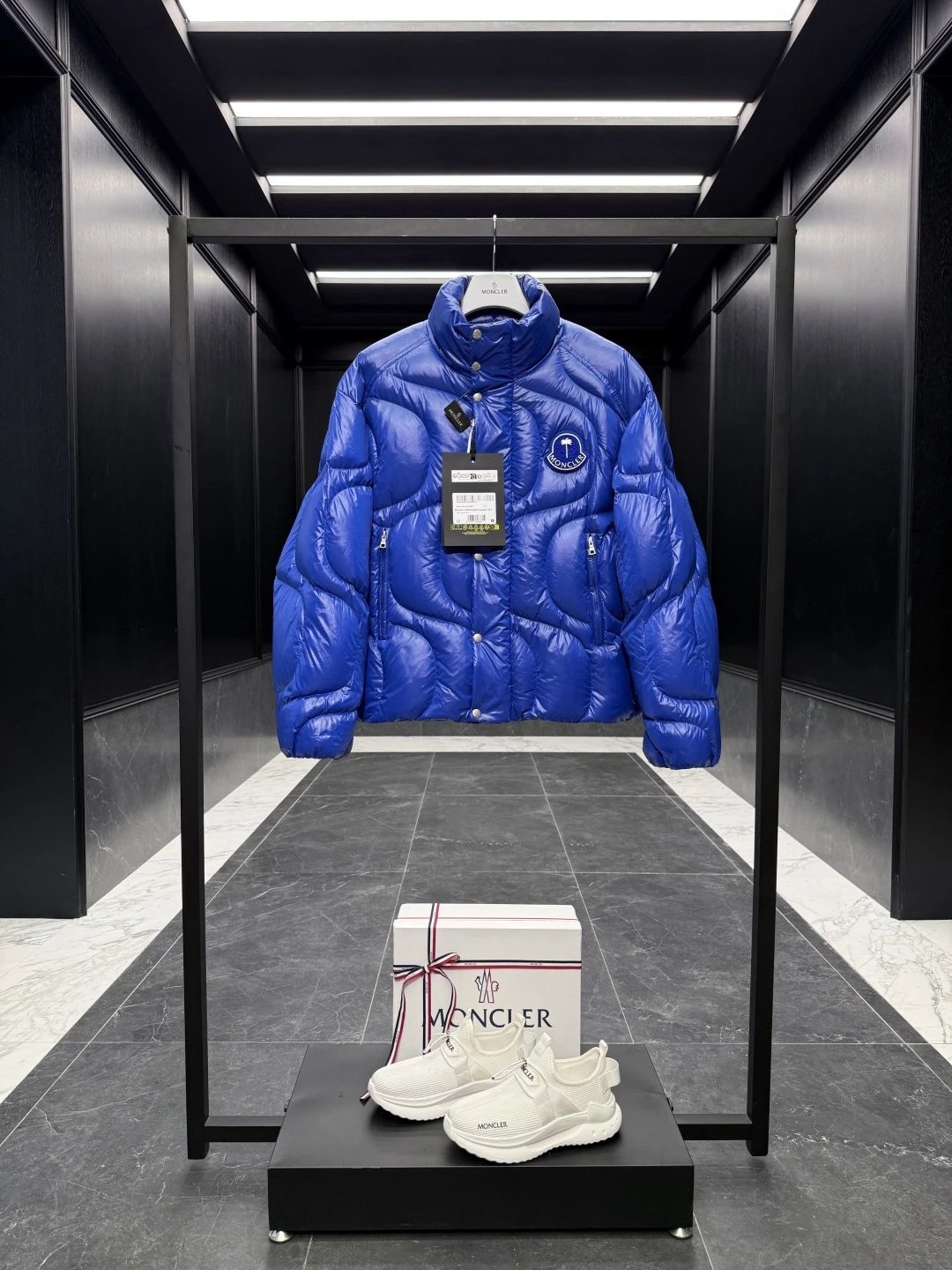 Moncler Blue Puffer 
