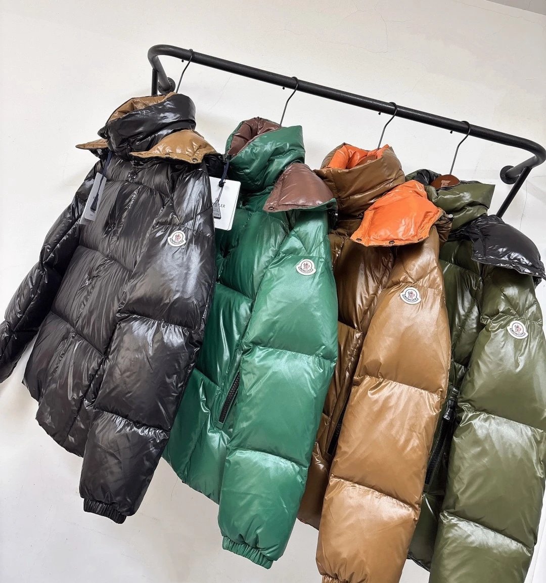 Moncler Black Puffer Jacket