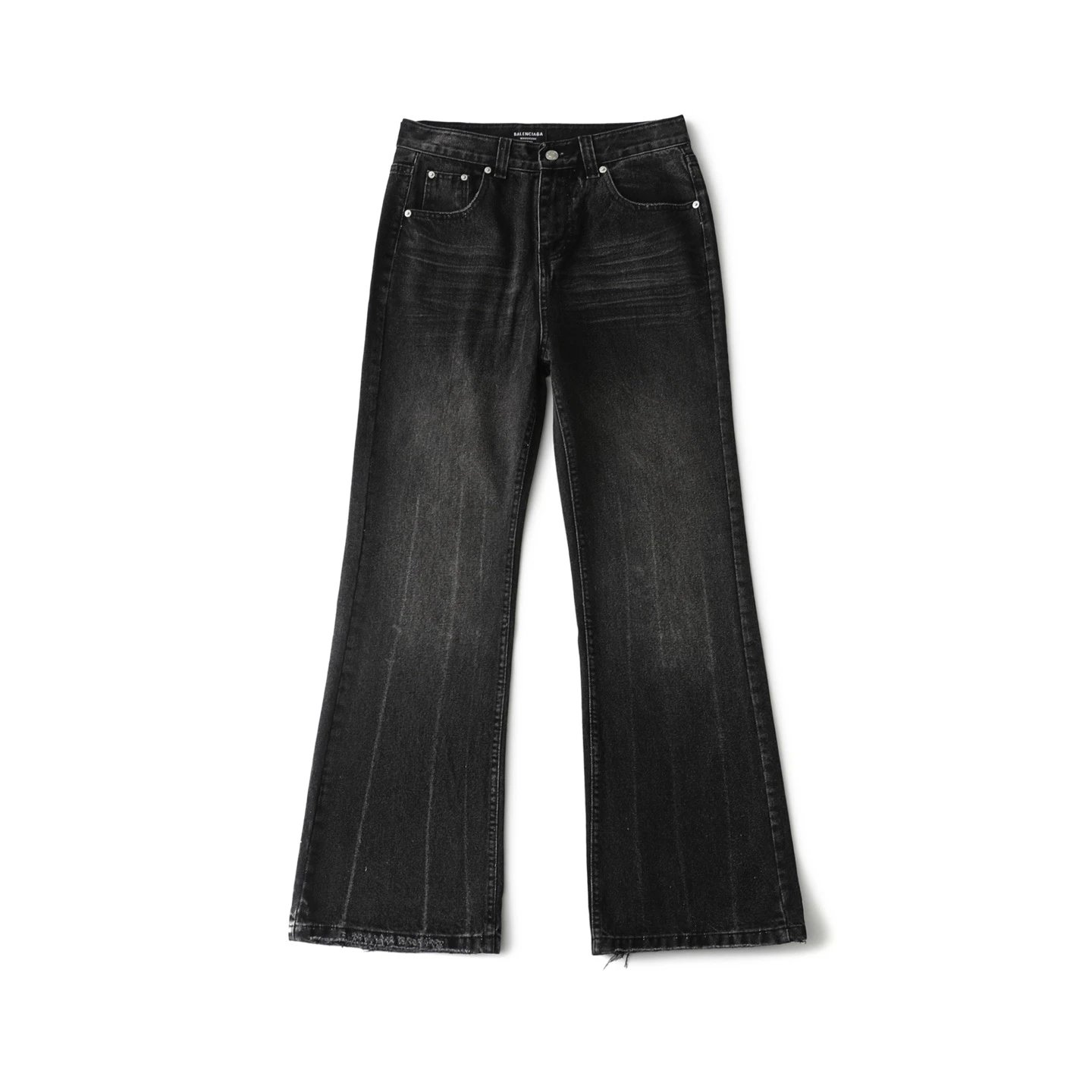 Balenciaga Distressed Flare Jeans