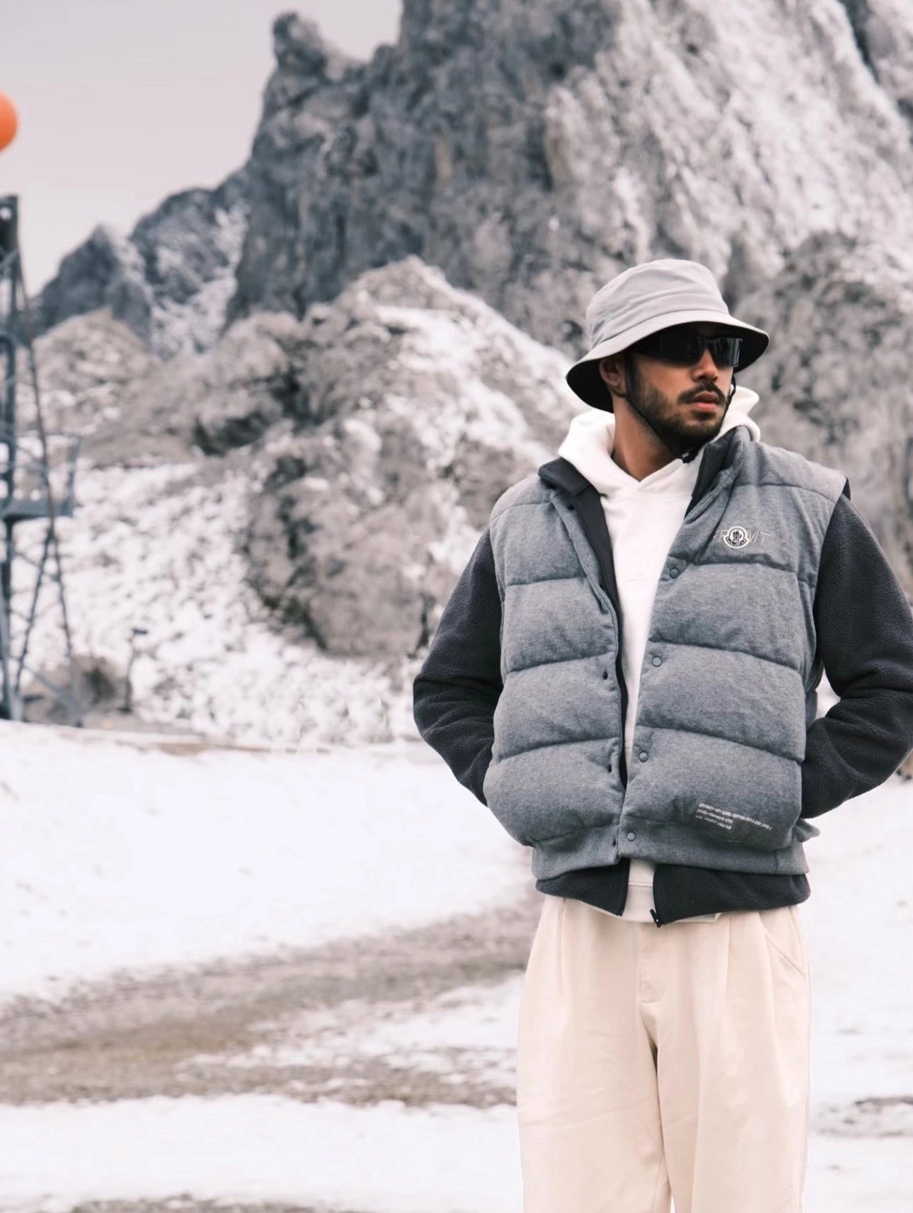 Moncler Genius x Fragment Design Navy Puffer Vest - 4