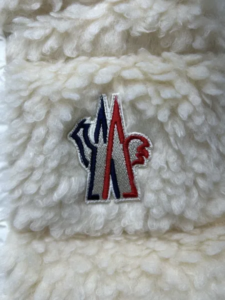 Moncler Genius Sherpa Fleece Vest Beige Outerwear - 12