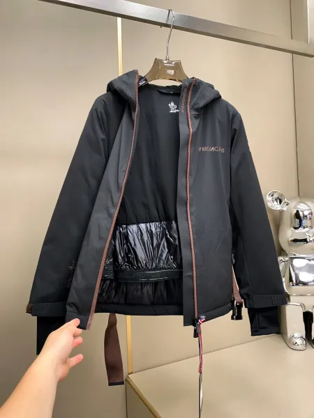 Moncler Grenoble #MONCLER Yellow Technical Ski Jacket - 8
