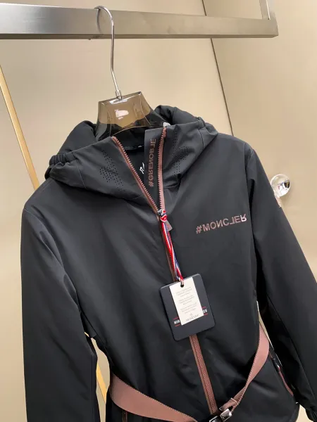 Moncler Grenoble #MONCLER Yellow Technical Ski Jacket - 9