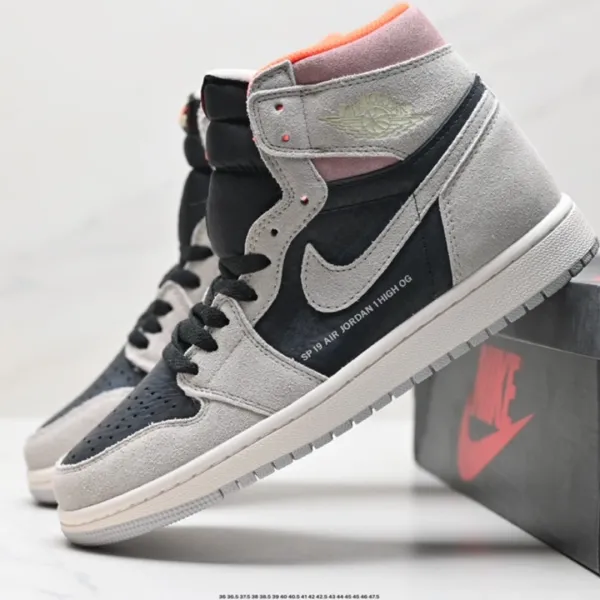 Air Jordan 1 High OG Pine Green Sneakers Basketball Shoes - 22