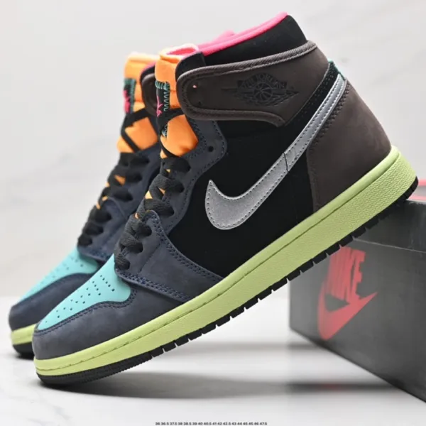 Air Jordan 1 High OG Pine Green Sneakers Basketball Shoes - 17