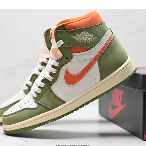 Air Jordan 1 High OG Pine Green Sneakers Basketball Shoes - 33