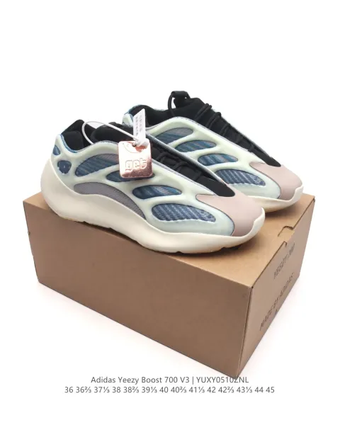 Adidas Yeezy Boost 700 V3 'YUXY0510ZNL' Multicolor Sneakers Chunky Sneakers - 1