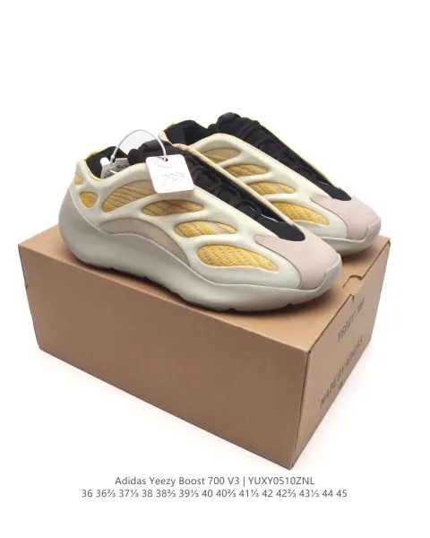 Adidas Yeezy Boost 700 V3 'YUXY0510ZNL' Multicolor Sneakers Chunky Sneakers - 6