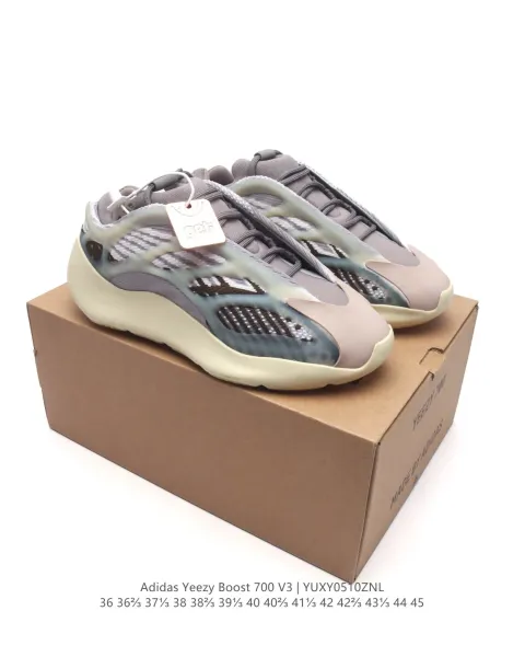 Adidas Yeezy Boost 700 V3 'YUXY0510ZNL' Multicolor Sneakers Chunky Sneakers - 4