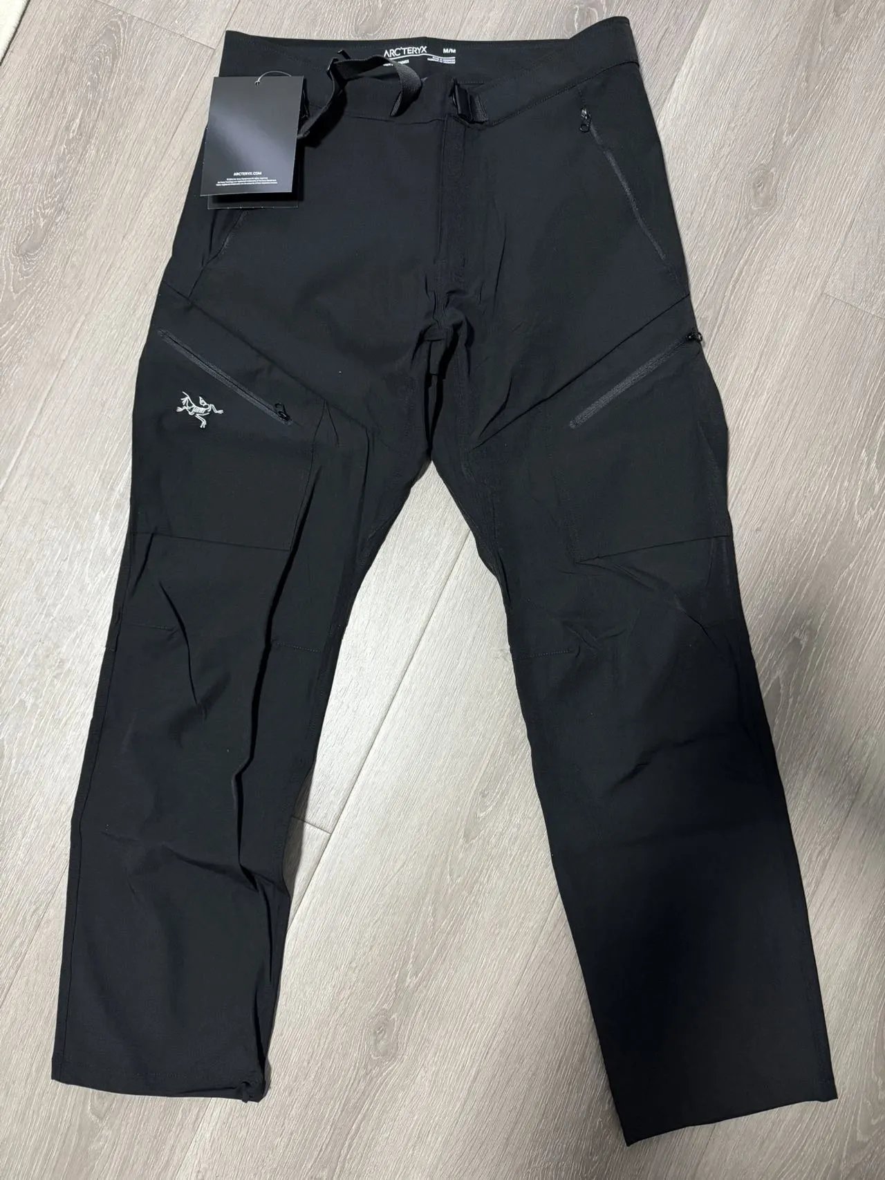 Old style quick drying pants in black
