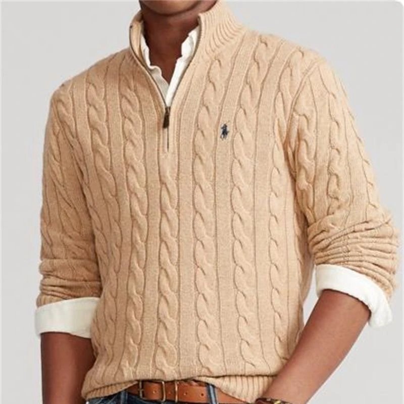 R zipper sweater