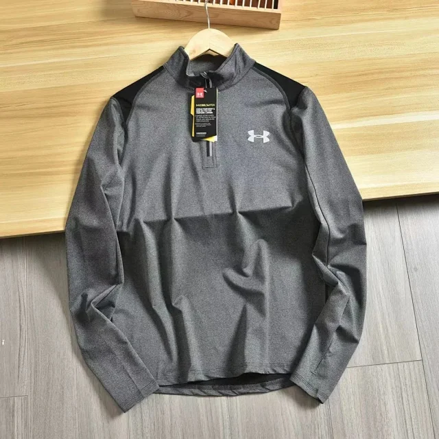 Under Armour Shirts Long-Sleeve Quarter-Zip Performance Shirt product detail image 7