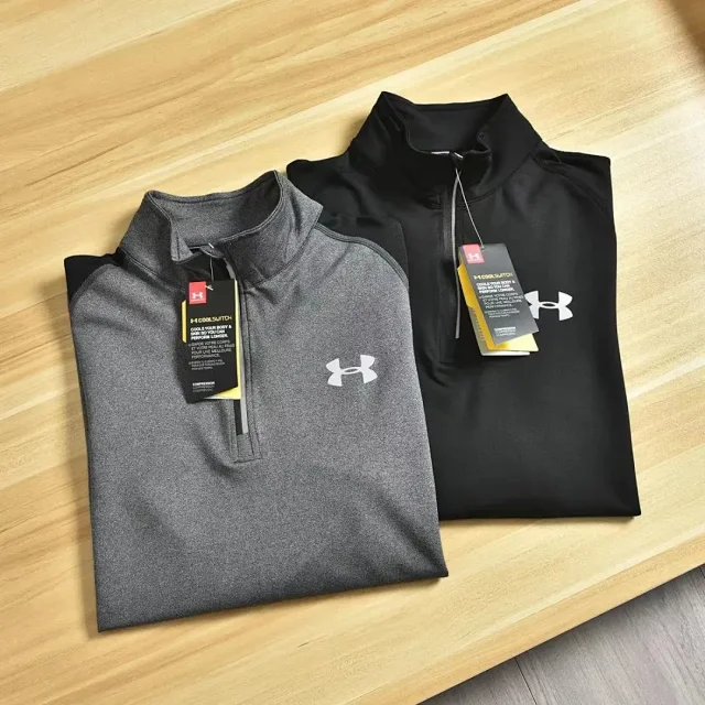 Under Armour Shirts Long-Sleeve Quarter-Zip Performance Shirt product detail image 15