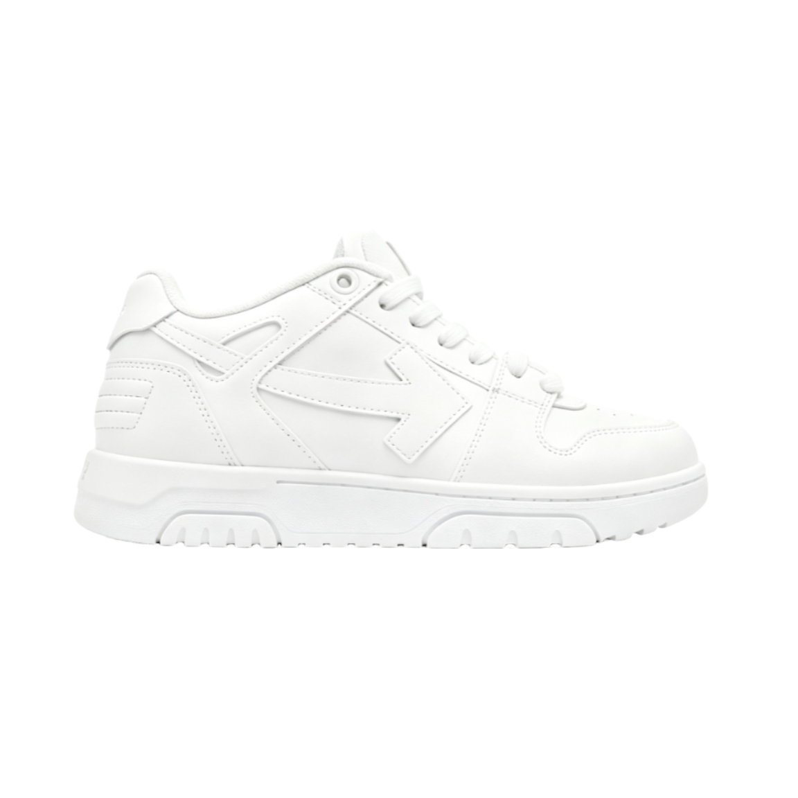 All white