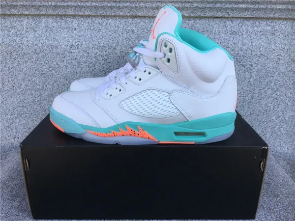 Off-White x Air Jordan 5 Neutral Beige Sneakers - 17