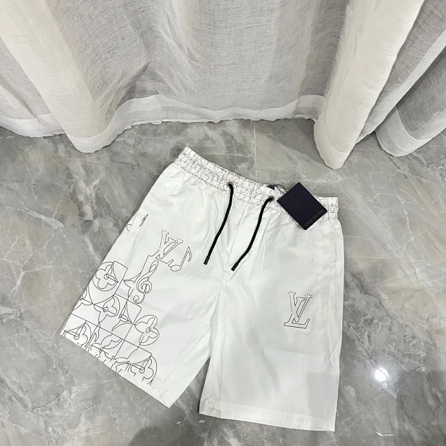 Louis Vuitton Shorts Monogram Print Drawstring product detail image 19