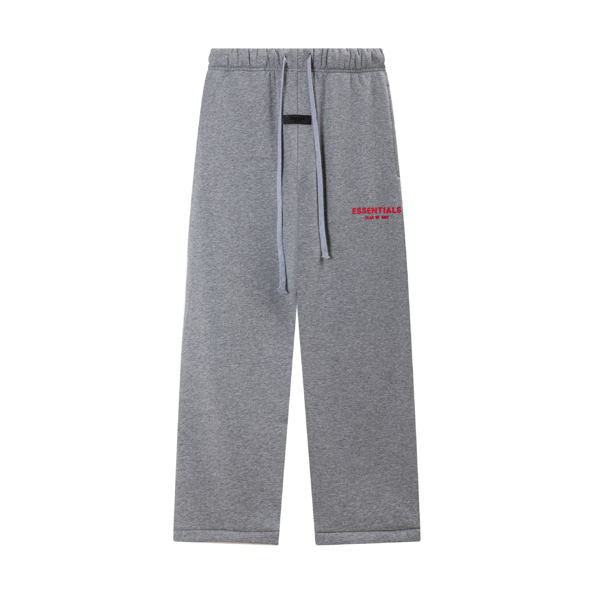 Dark gray red label