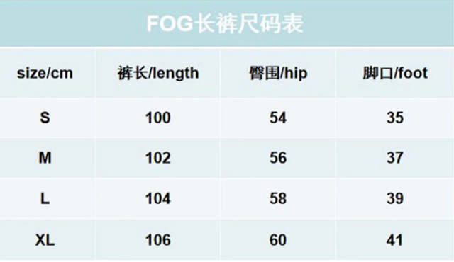 Fear Of God FogEssentials Pants: seller detail photo 1