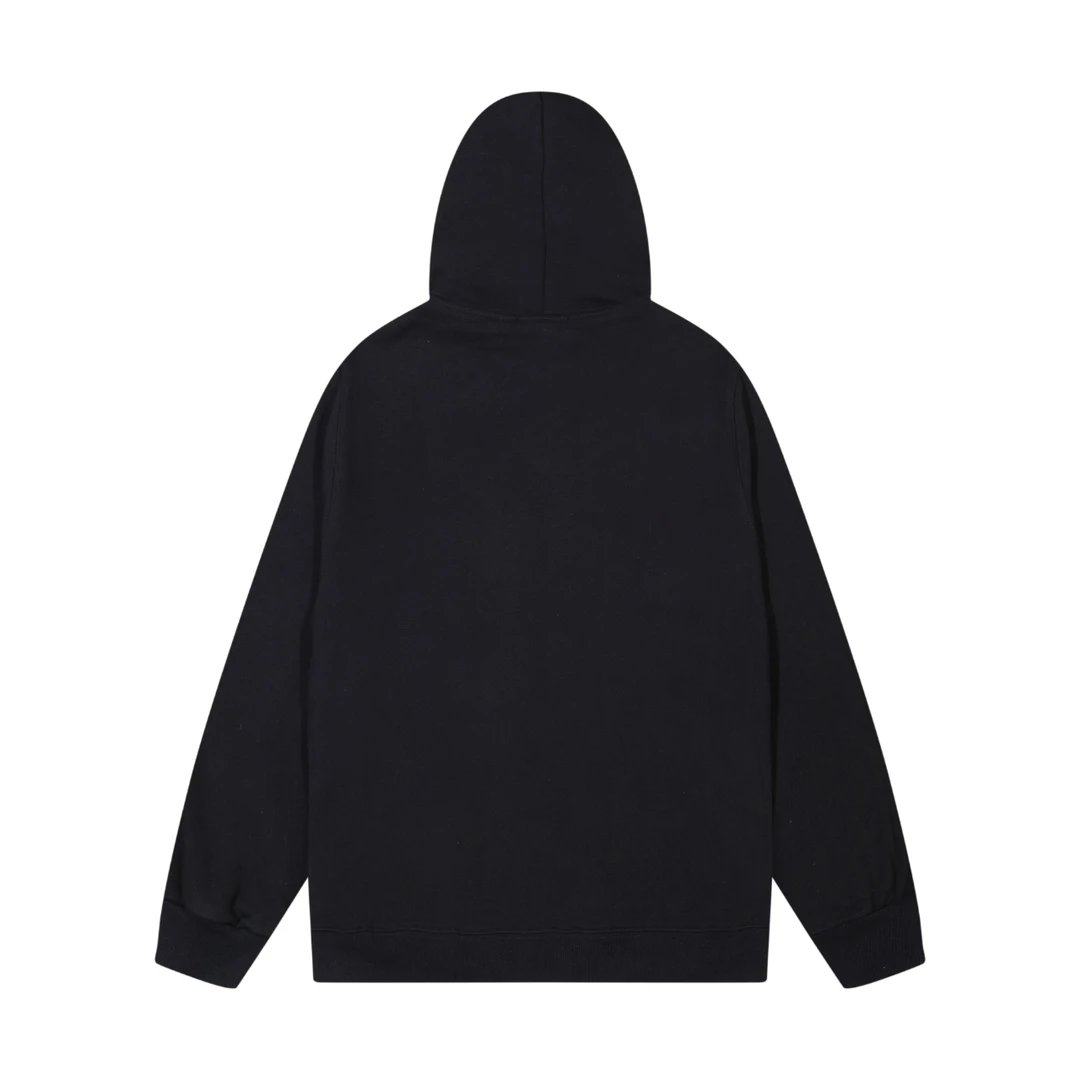 Celine Logo Hoodie Black - 4