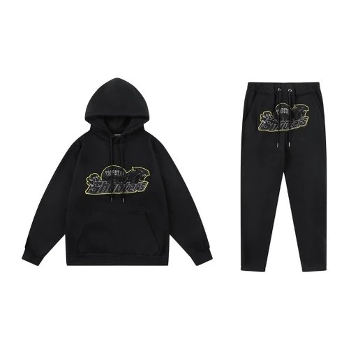 Design Bear Graphic Hoodie and Sweatpants Set Gray - 9