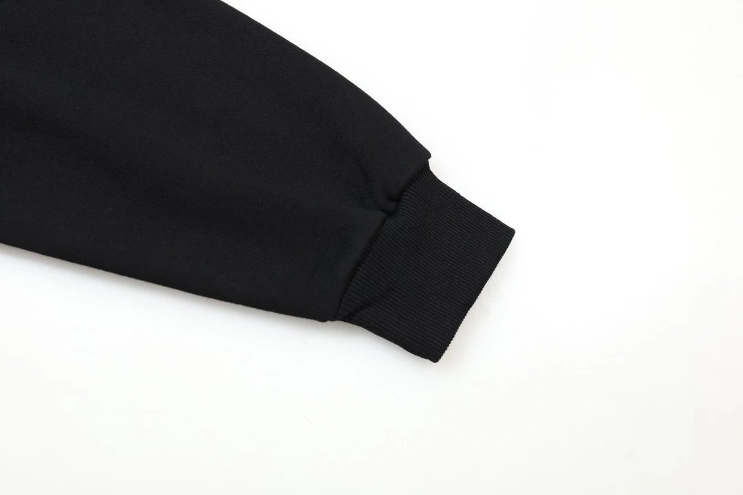 Celine Logo Hoodie Black - 11