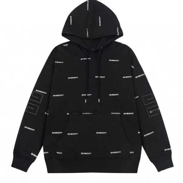 Givenchy G-Logo Half-Zip Hoodie Black - 12