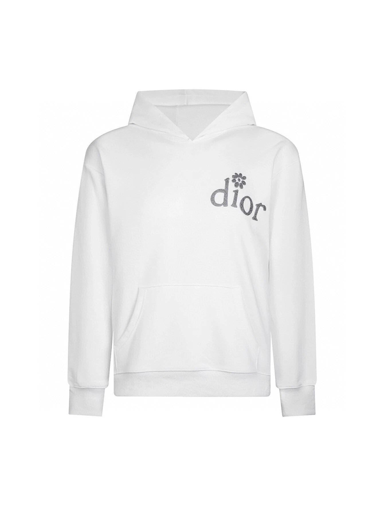 Dior Flower Logo Hoodie Navy - 16