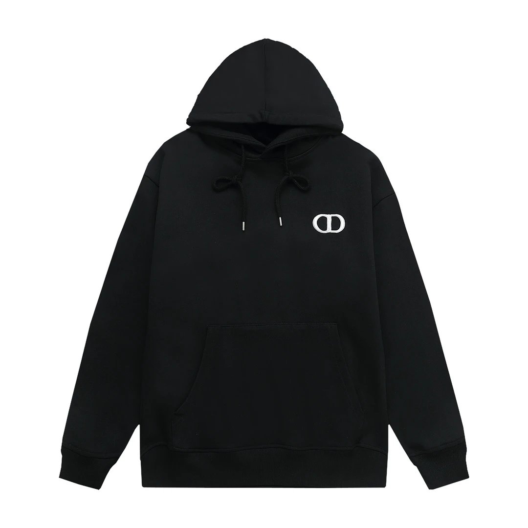 Dior Flower Logo Hoodie Navy - 5
