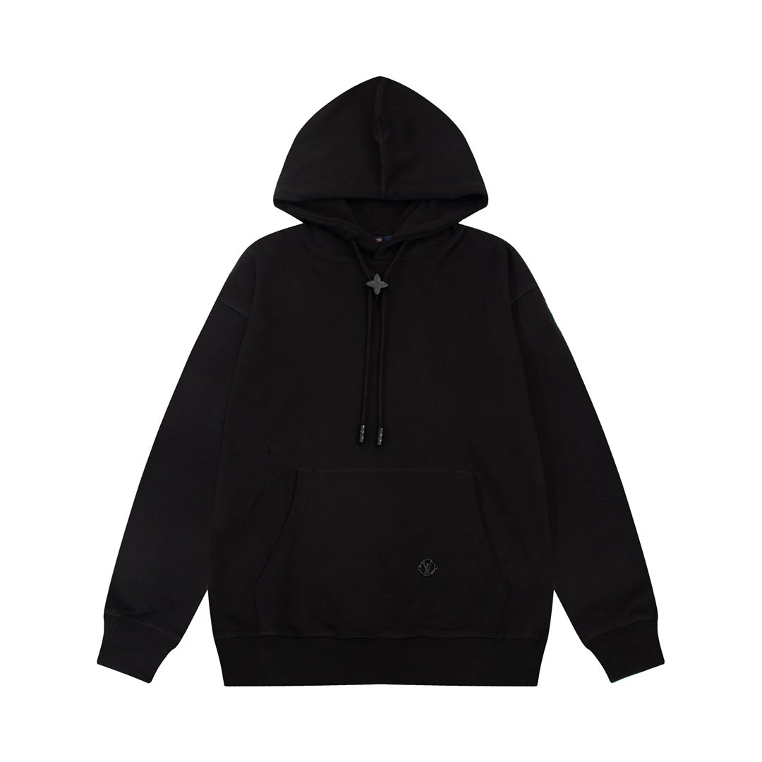 Louis Vuitton Monogram Embroidered Hoodie Navy - 22