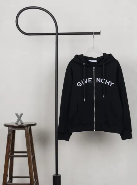 Givenchy G-Logo Half-Zip Hoodie Black - 21
