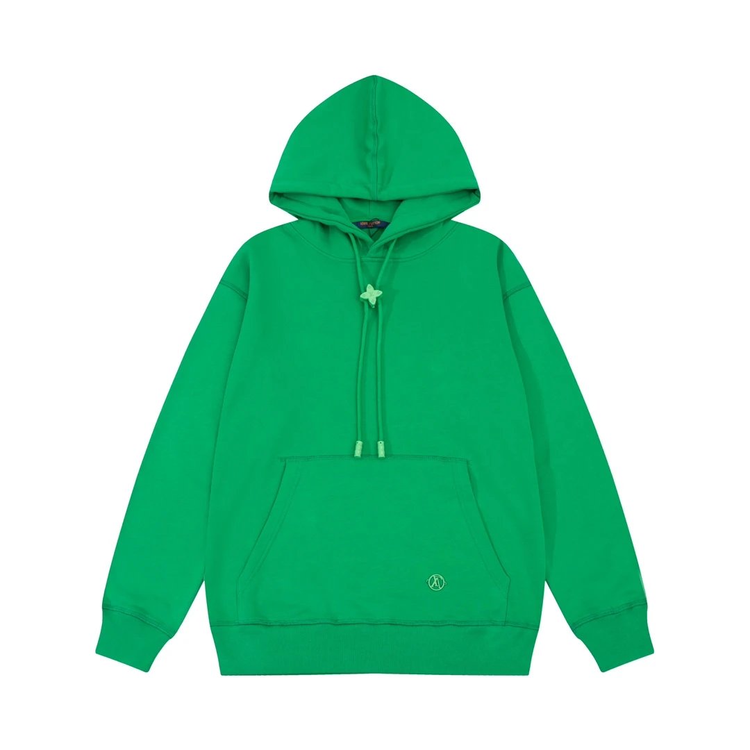 Louis Vuitton Monogram Embroidered Hoodie Navy - 20