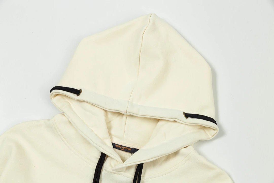 Louis Vuitton Monogram Embroidered Hoodie Navy - 10