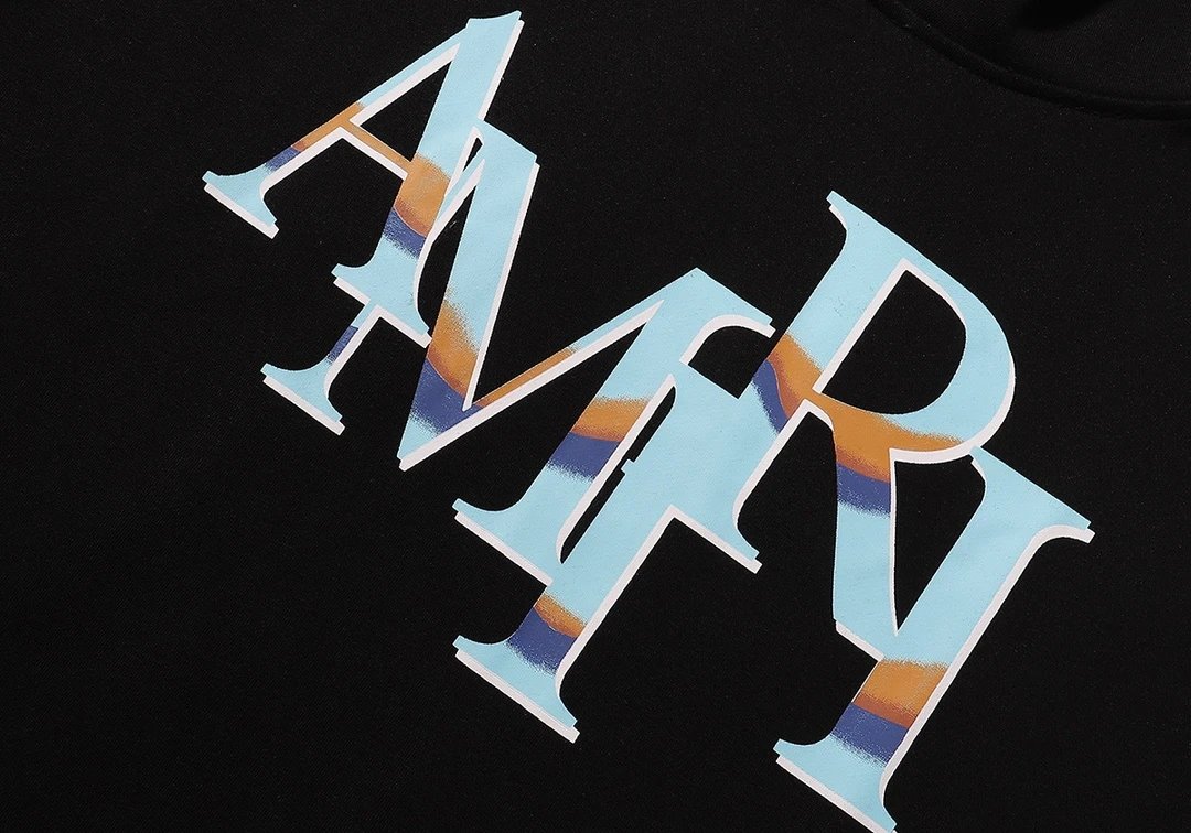 Amiri Arch Logo Hoodie Black - 8