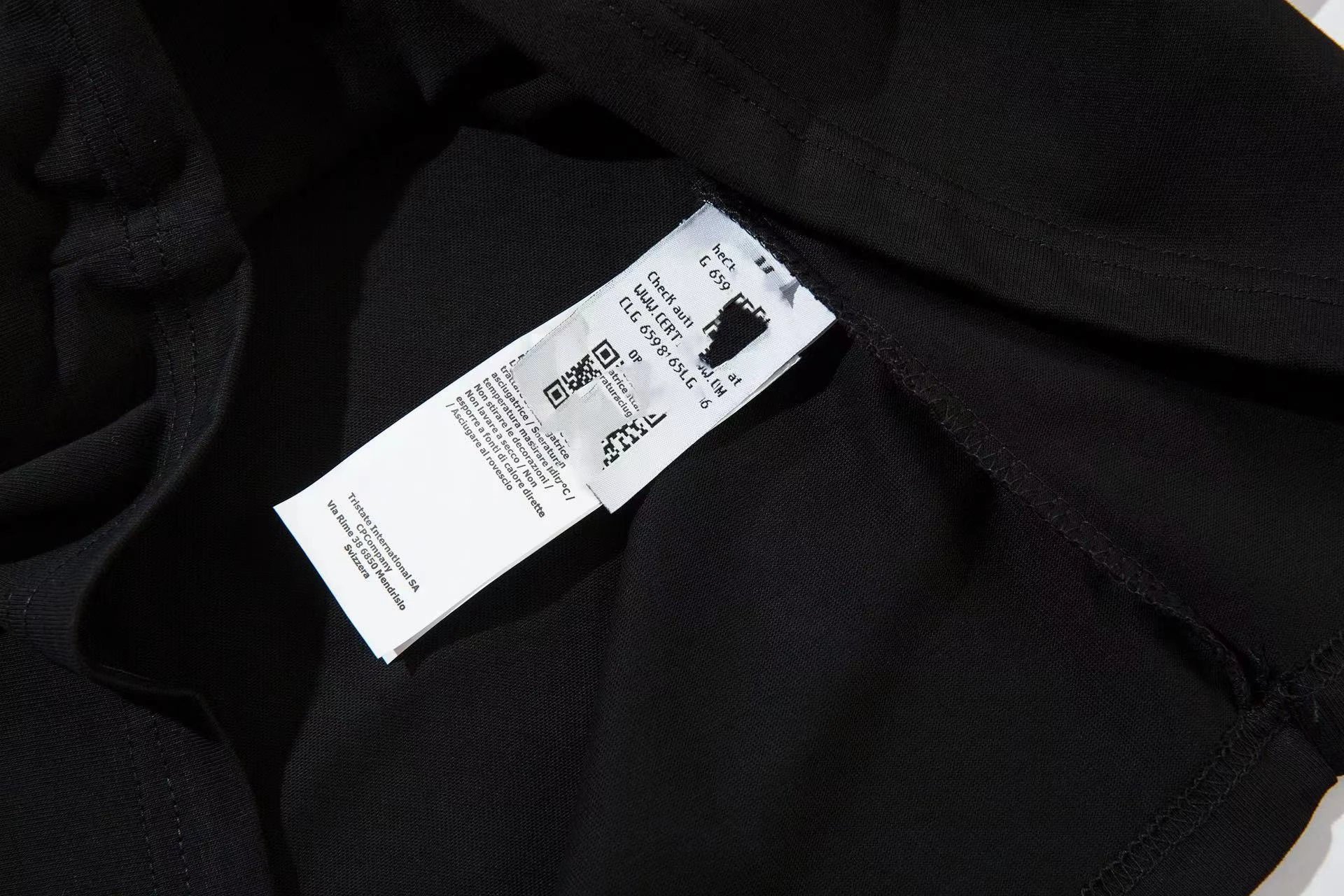 C.P. Company Lens Patch Long Sleeve T-Shirt Gray - 10