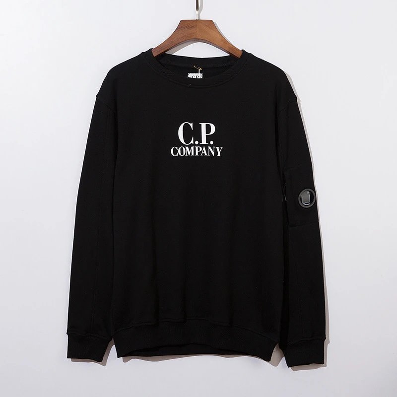 C.P. Company Lens Patch Long Sleeve T-Shirt Gray - 25