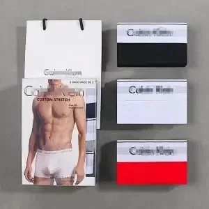 Unbranded Underwear Men's Boxer Briefs with Logo Waistband product detail image 10
