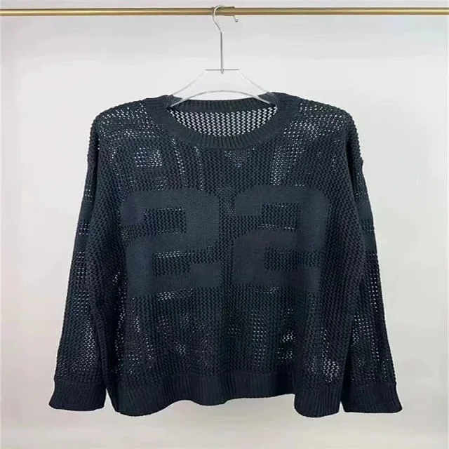 Amiri Knitwear Crew-Neck Logo Knit Sweater product detail image 13