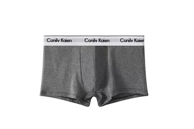 Unbranded Underwear Men's Boxer Briefs with Logo Waistband product detail image 6
