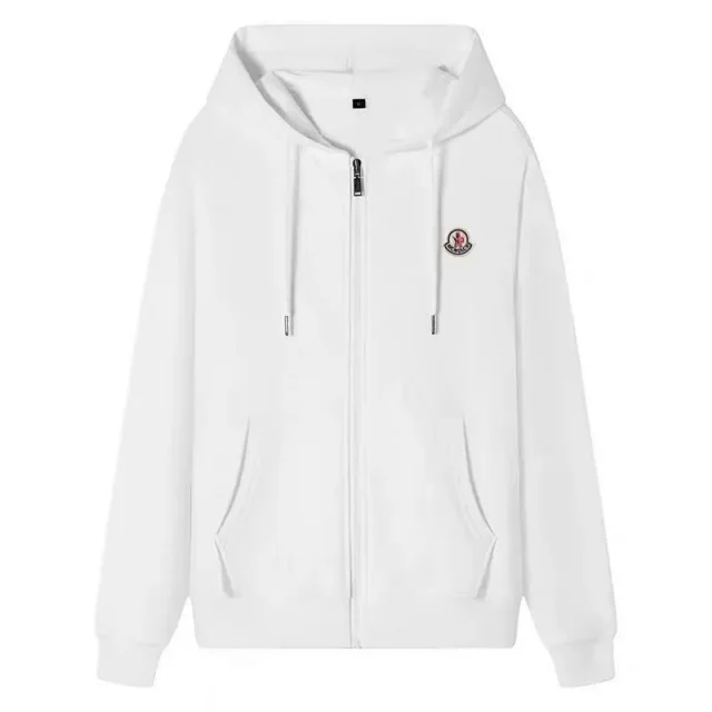 Lacoste Hoodies & Sweatshirts Zip-up hooded sweatshirt with crocodile chest logo and kangaroo pockets product detail image 13