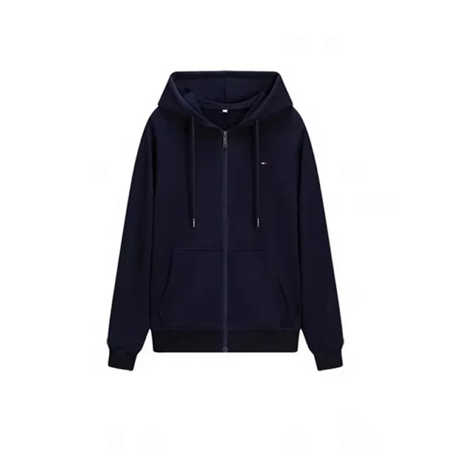 Lacoste Hoodies & Sweatshirts Zip-up hooded sweatshirt with crocodile chest logo and kangaroo pockets product detail image 22