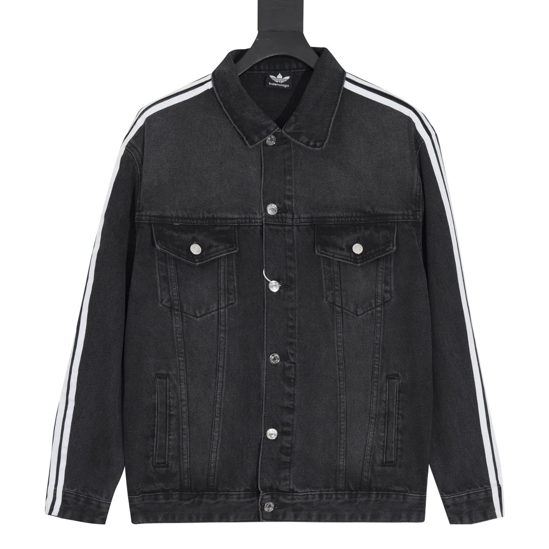 Gucci GG Pattern Track Jacket Navy with Red and White Stripes - 63