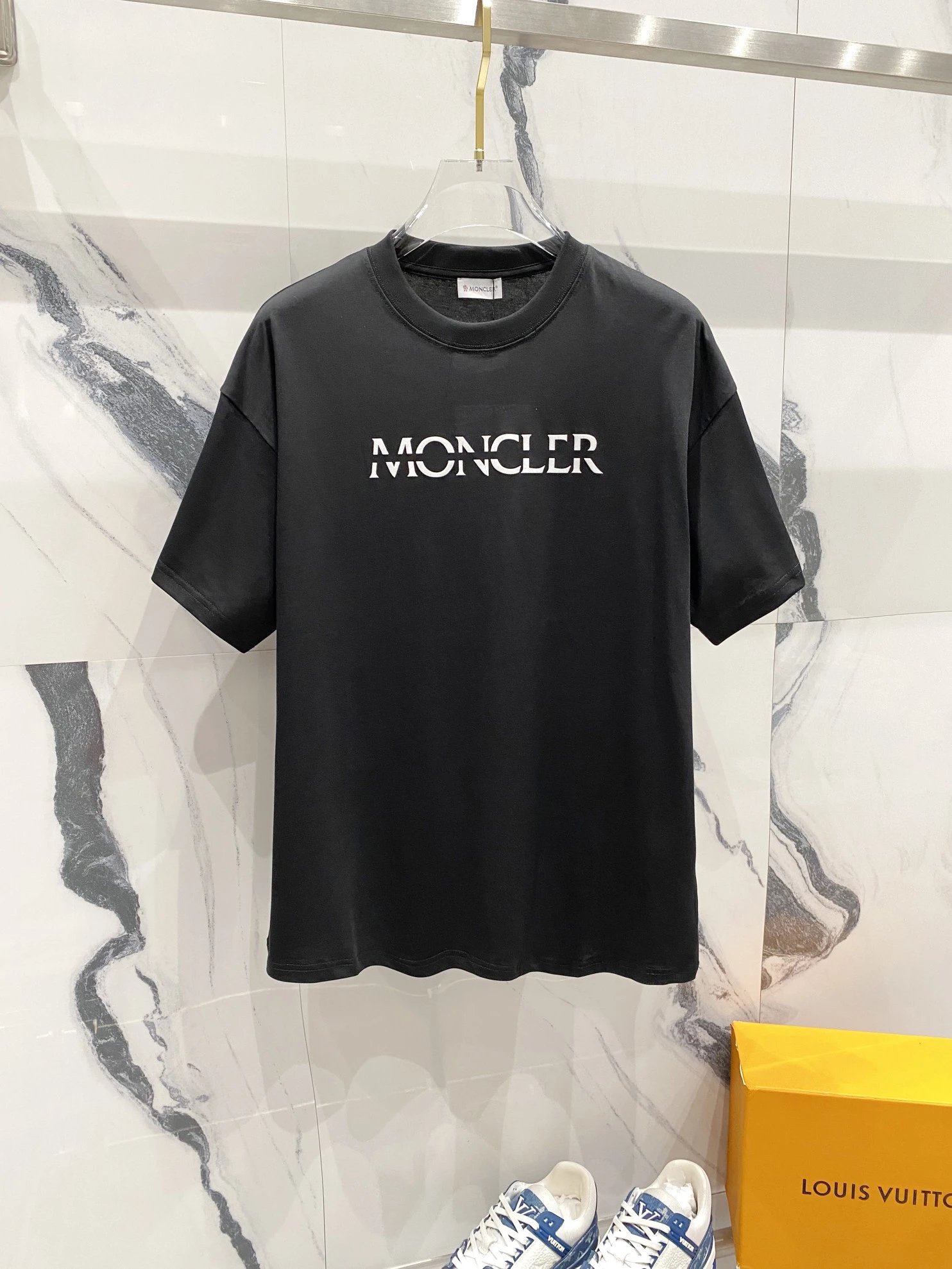 Moncler T-Shirts Logo Graphic — 16