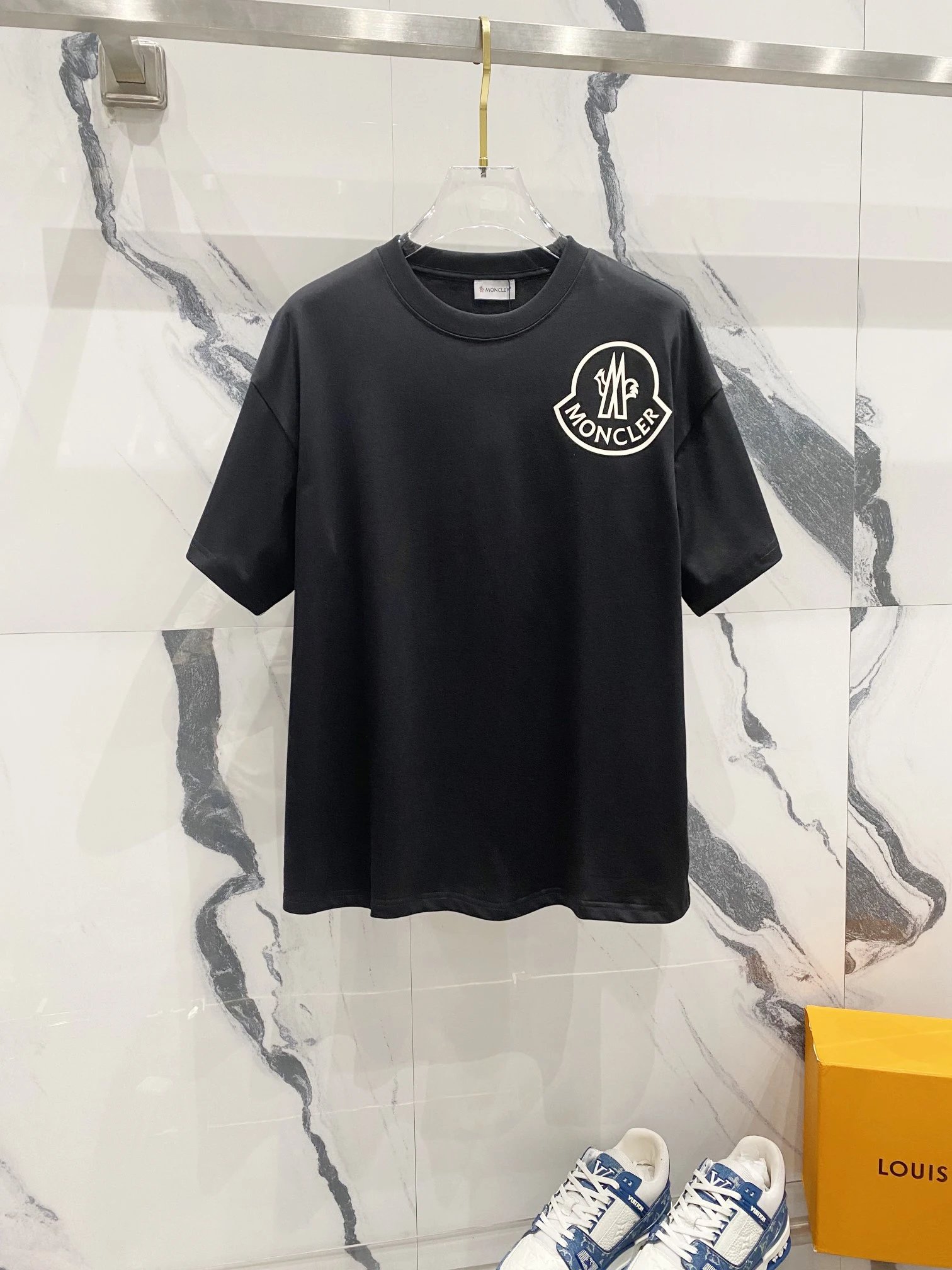 Moncler T-Shirts Logo Graphic image 3