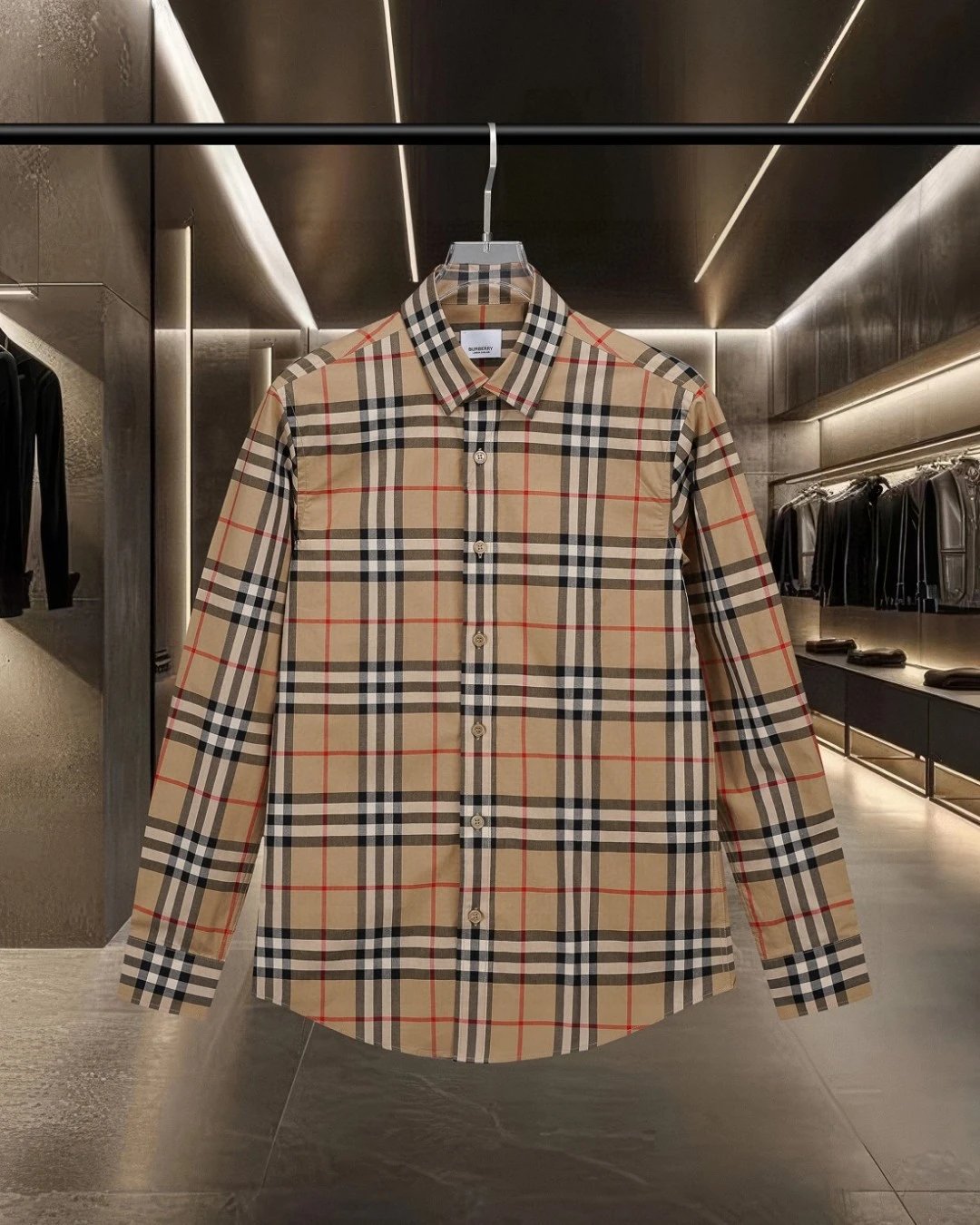 Burberry Shirts Long-sleeve check button-up shirt image 2