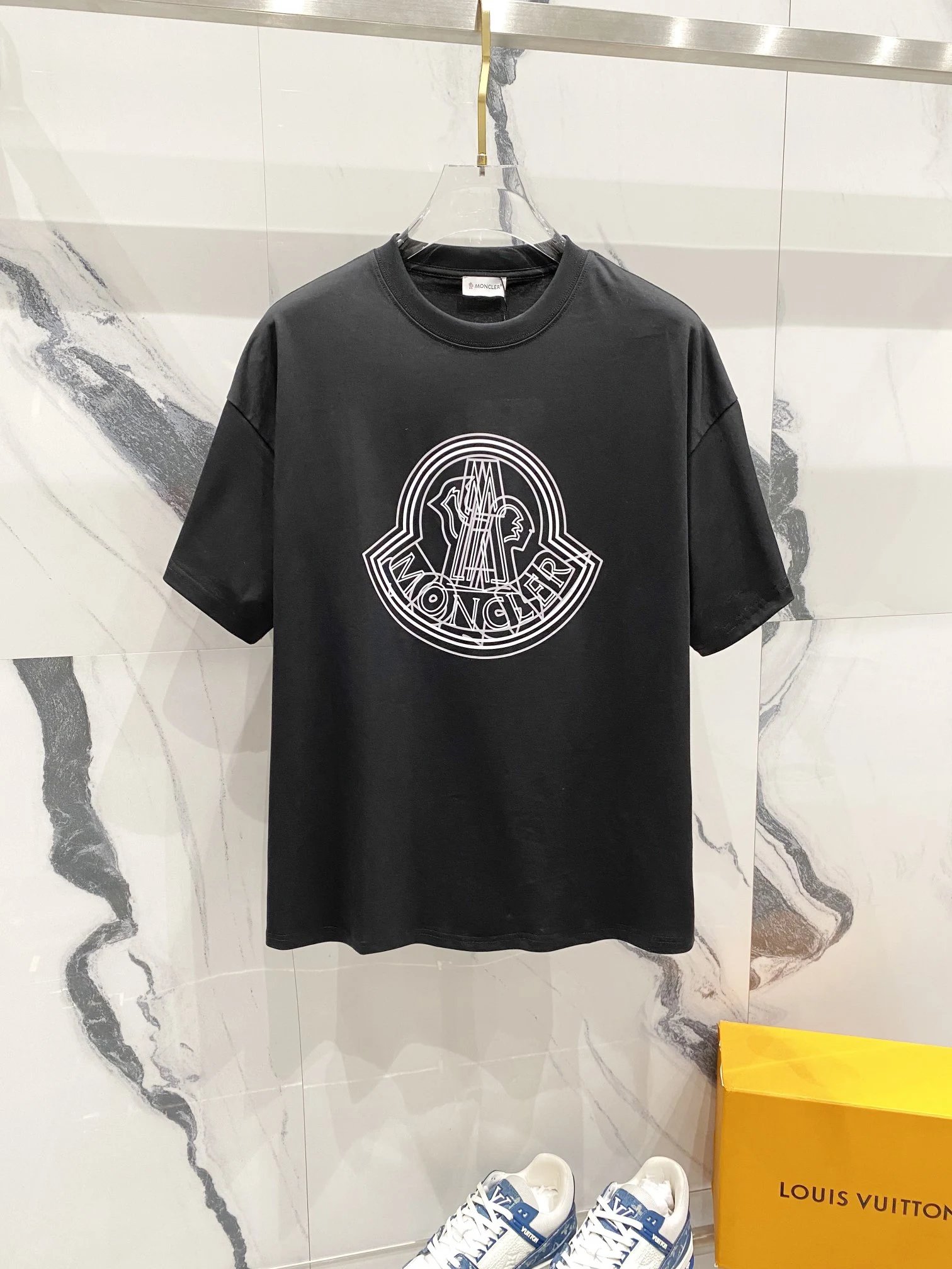 Moncler T-Shirts Logo Graphic — 14