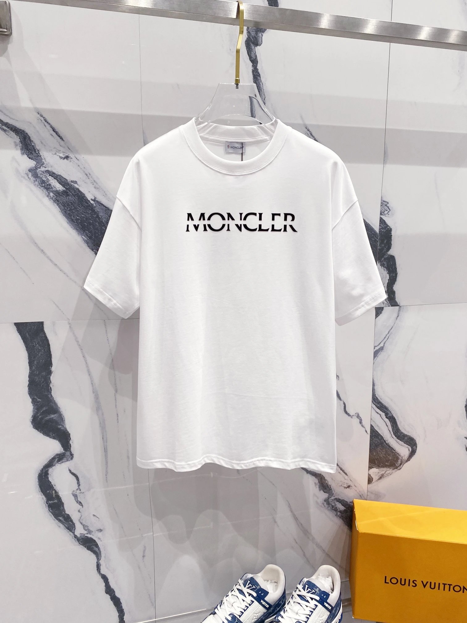 Moncler T-Shirts Logo Graphic — 15