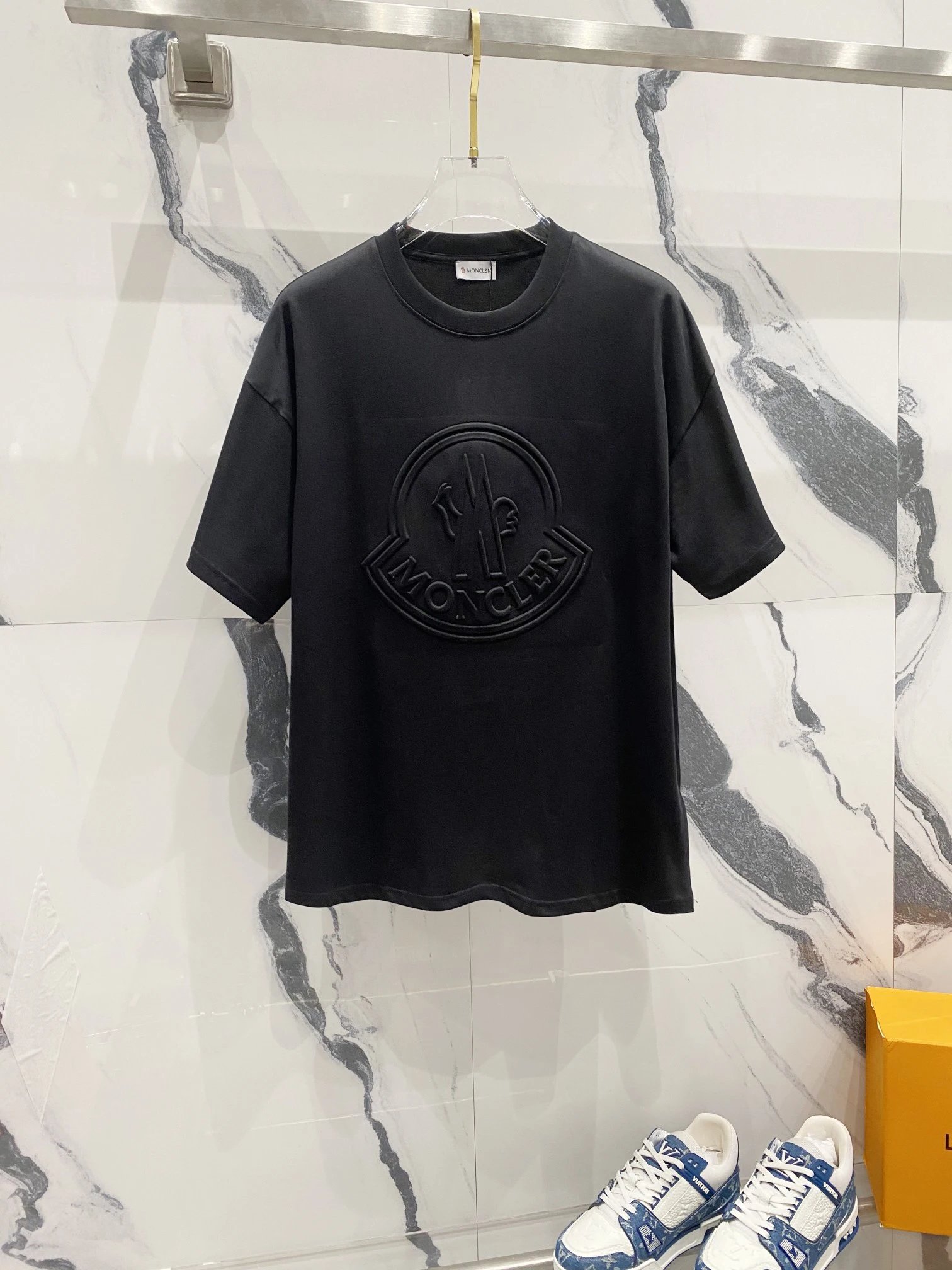 Moncler T-Shirts Logo Graphic image 6