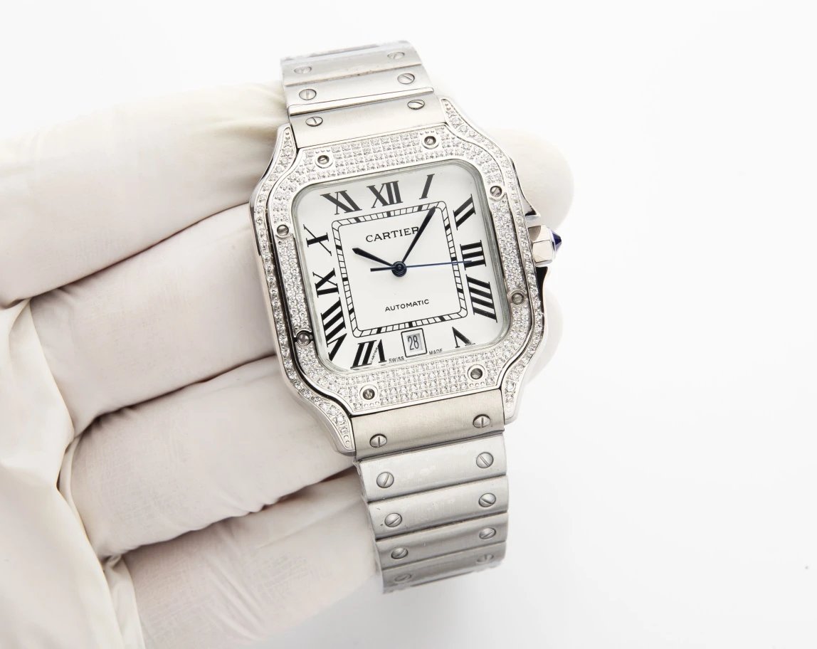 Cartier Watches Roman numeral dial wristwatch image 2